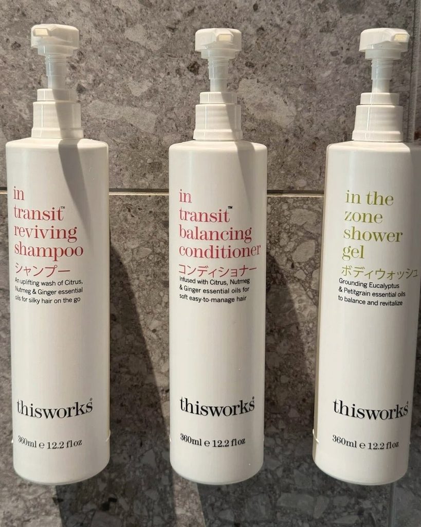 thisworks のシャンプー、コンディショナー、ボディウォッシュ